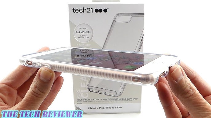 Tech21 Pure Clear Case for iPhone SE / 8 / 7