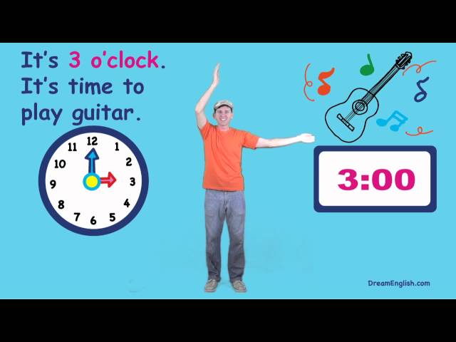 What Time Is It Song - For Kids