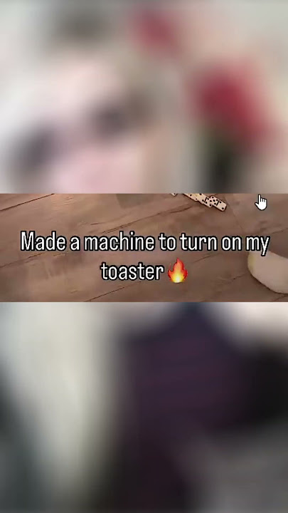 Machine to turn on a toaster 😯🗳️