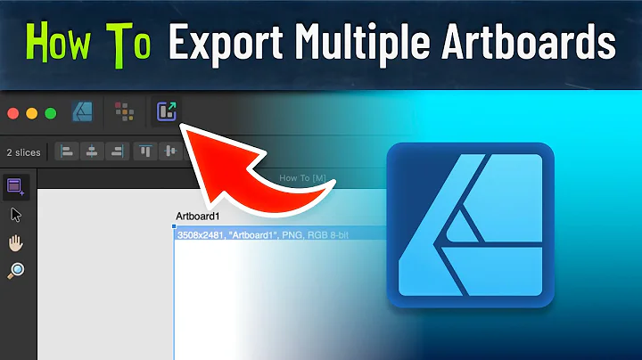 How to Export Multiple Artboards in Affinity Designer