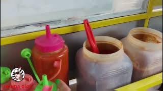 JAJAN BATAGOR CIMOL BANDUNG GEROBAK SUPERR..ENAK DI PANDERMAN||DI MALANG#streatfood#short #kuliner