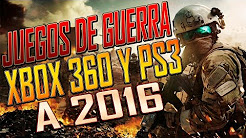 Los mejores juegos de guerra y disparos para xbox 360 y ps3 a 2016 ®