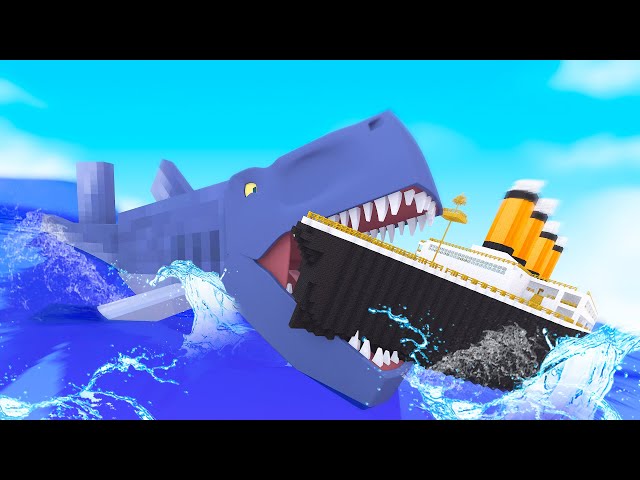 Podcast:Minecraft Mod: Tubarão e Animais REALISTAS !! - Shark  Mod:AuthenticGames