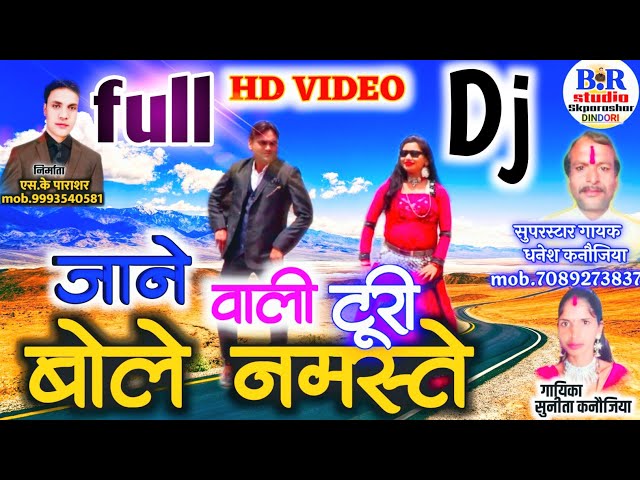 full Dj remix 👉janewale turi bole namaste singer by - dhanesh Sunita kanojia director by skparashar class=