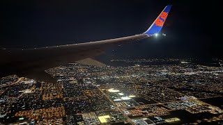 FULL Takeoff & Landing | Minneapolis to Phoenix-Mesa | Boeing 737-800 | Sun Country Airlines