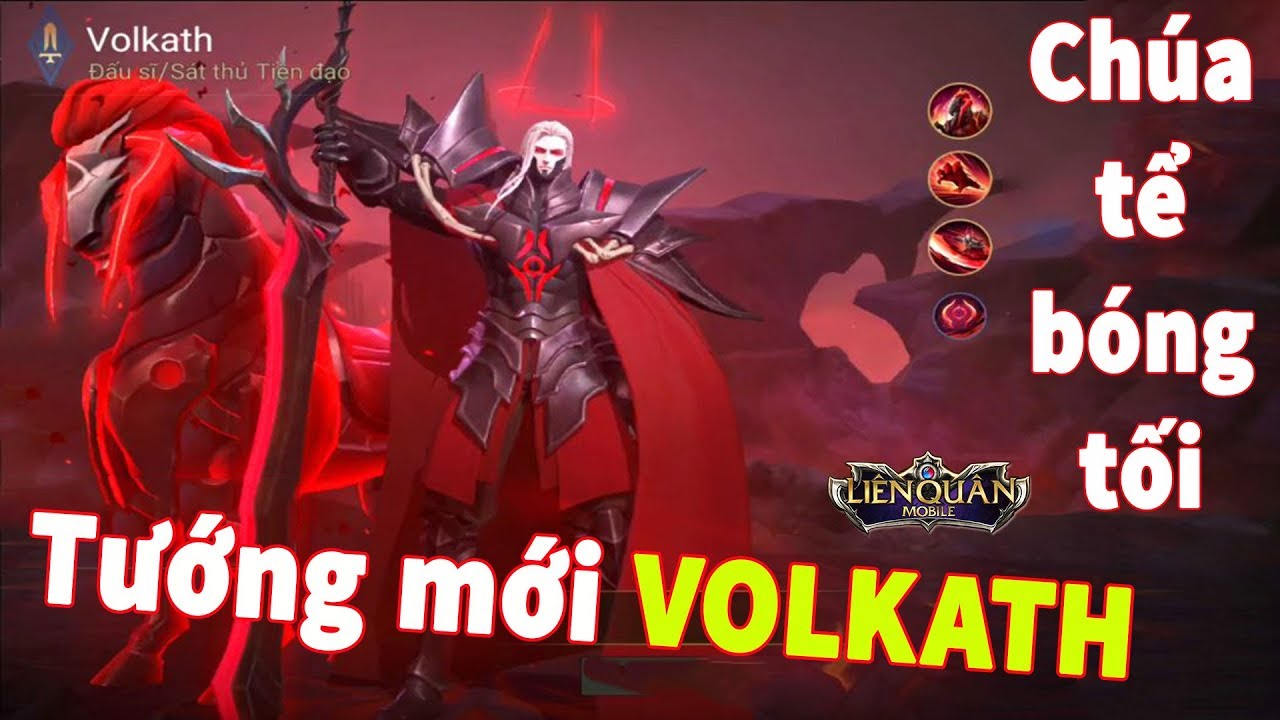 Hướng dẫn chơi Volkath Chúa Tể Hắc Ám  LVGamesnet Liên Quân Mobile