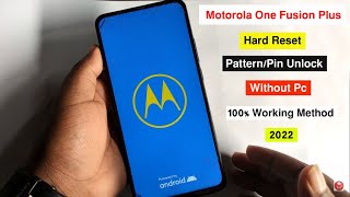Motorola One Fusion Plus Pattern/Pin/Password Unlock | Factory Reset Motorola One Fusion Plus screenshot 4