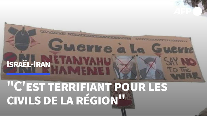 Rassemblement à Paris pour dire "non à Khamenei et non à Netanyahu" | AFP