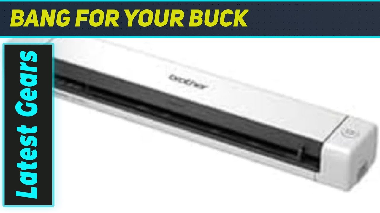 BROTHER DS-640: The Ultimate Portable Scanner for On-the-Go!