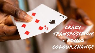 This crazy transposition Tutorial (No dupes) and a bonus colour change .