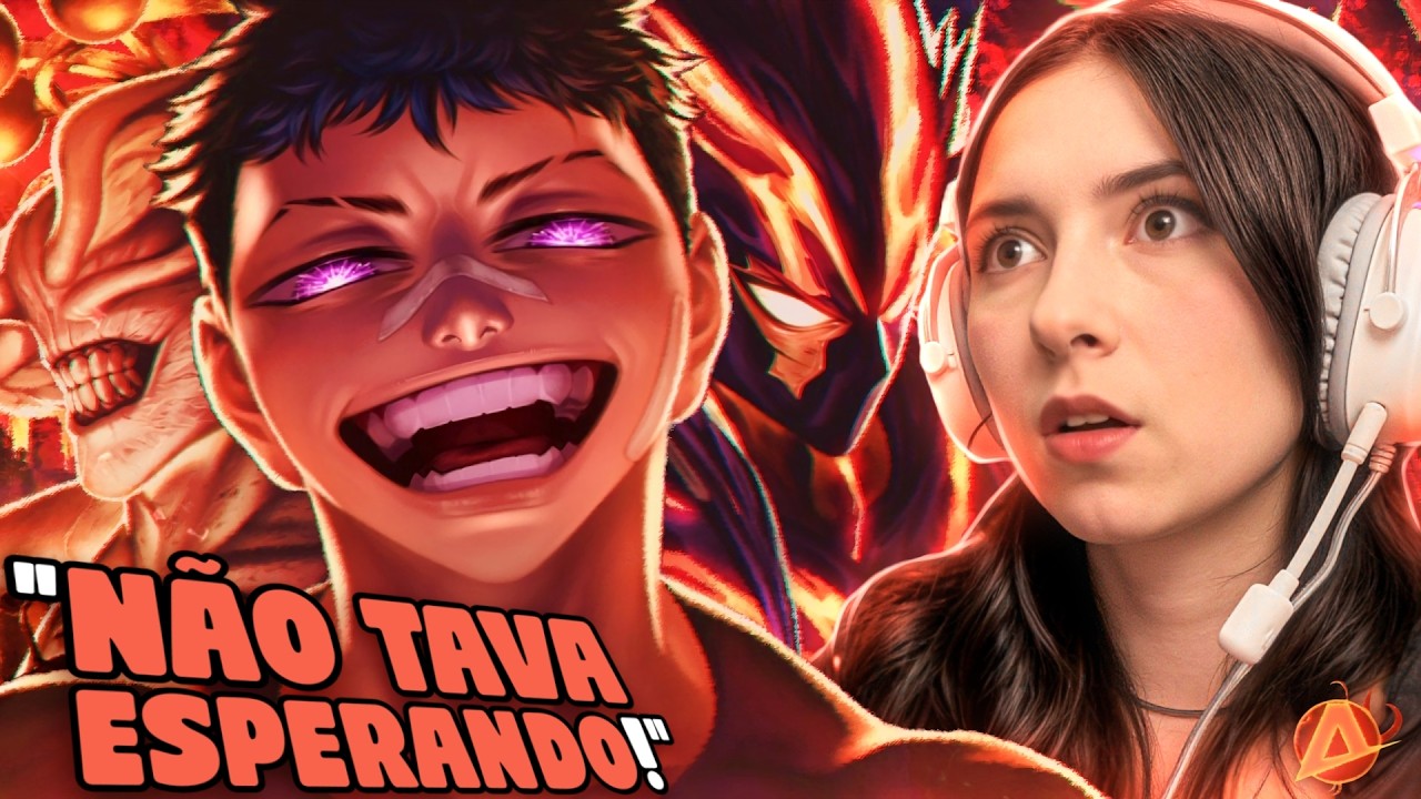 REACT ANIRAP | ♪ ADAPTAÇÃØ (Garou, Diego e Mahoraga) - Isoca
