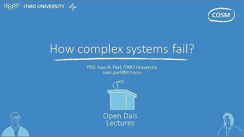 Open Dais 01: How complex systems fail?
