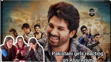 First time watching“Allu Arjun” Attitude Videos🔥|| Ft.CrazyHum