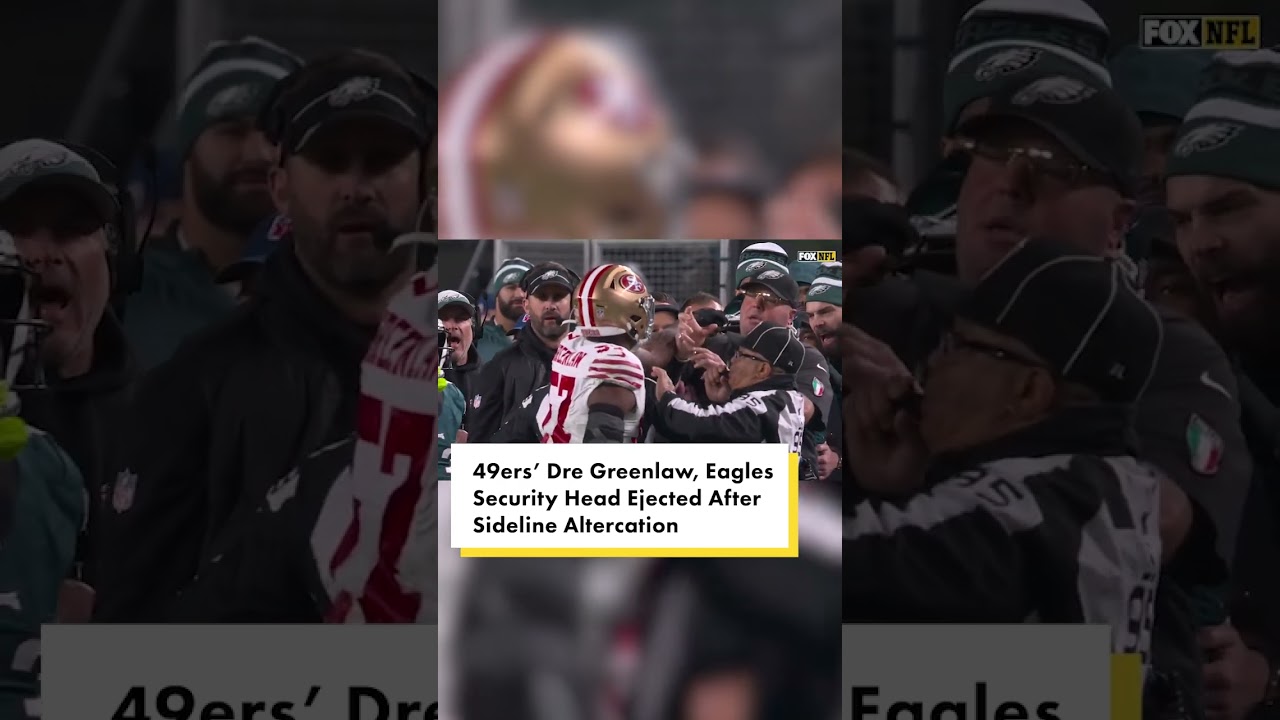 49ers' Dre Greenlaw thrown out of game after scuffle with Eagles ...