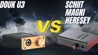 2022 Amplifier Review - Douk Audio U3 vs. Schiit Magni Heresey - Music/Audio Samples/Gaming Review