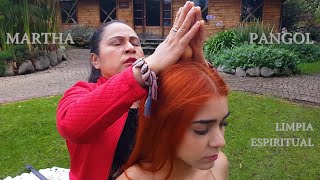 MARTHA ♥ PANGOL, SPIRITUAL CLEANSING with OX EYES STONES, & HEAD MASSAGE, ASMR, screenshot 4