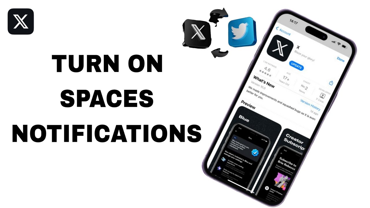 How To Turn On Spaces Notifications On X Twitter App - YouTube