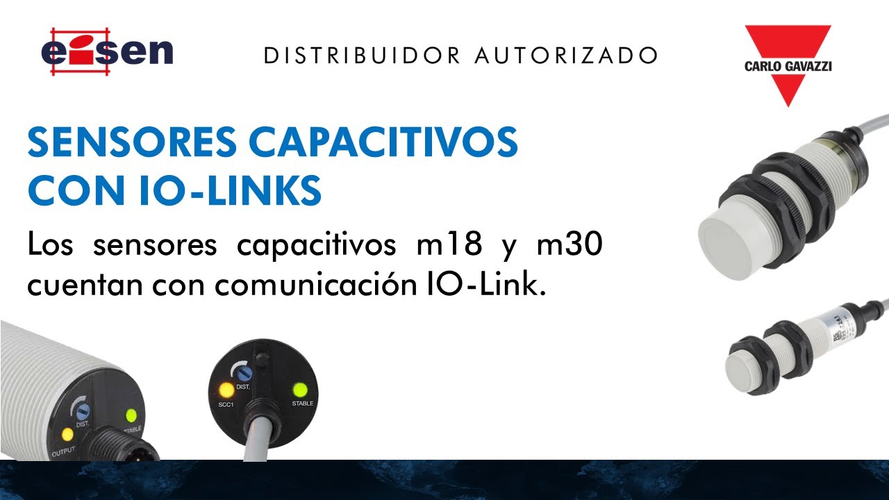 Producto de automatización -  Sensores de proximidad capacitivos IO Link