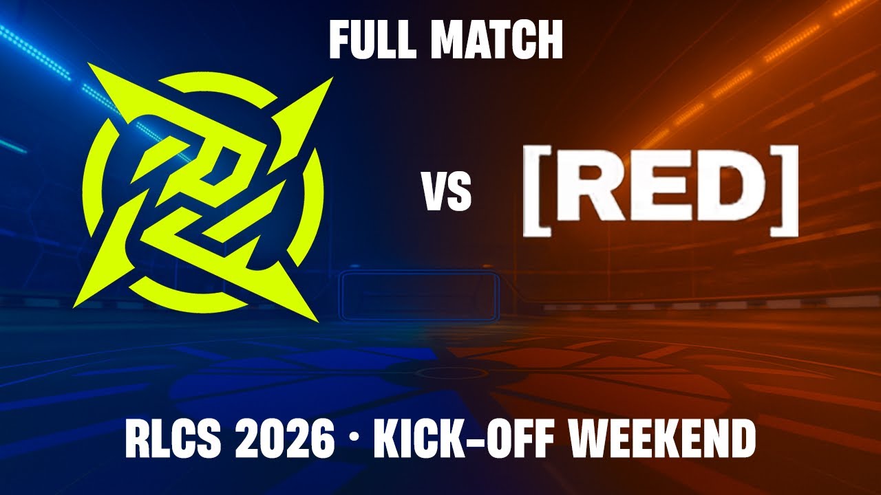 [FULL MATCH] NIP vs REDACTED | RLCS 2026 Kick-Off Weekend - YouTube