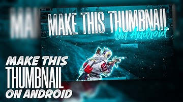 MAKE THIS BLUE OP THUMBNAIL LIKE LOST BOY | THUMBNAIL TUTORIAL ON ANDROID