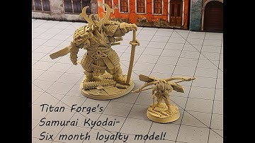 Titan Forge Miniatures: The Samurai Kyodai loyalty figures!
