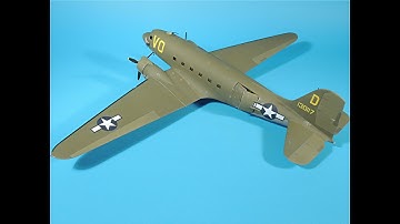 Monogram 1/48 scale C-47 Part-5, interior weathering.