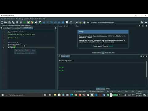 draw a shape in the python turtle lirary