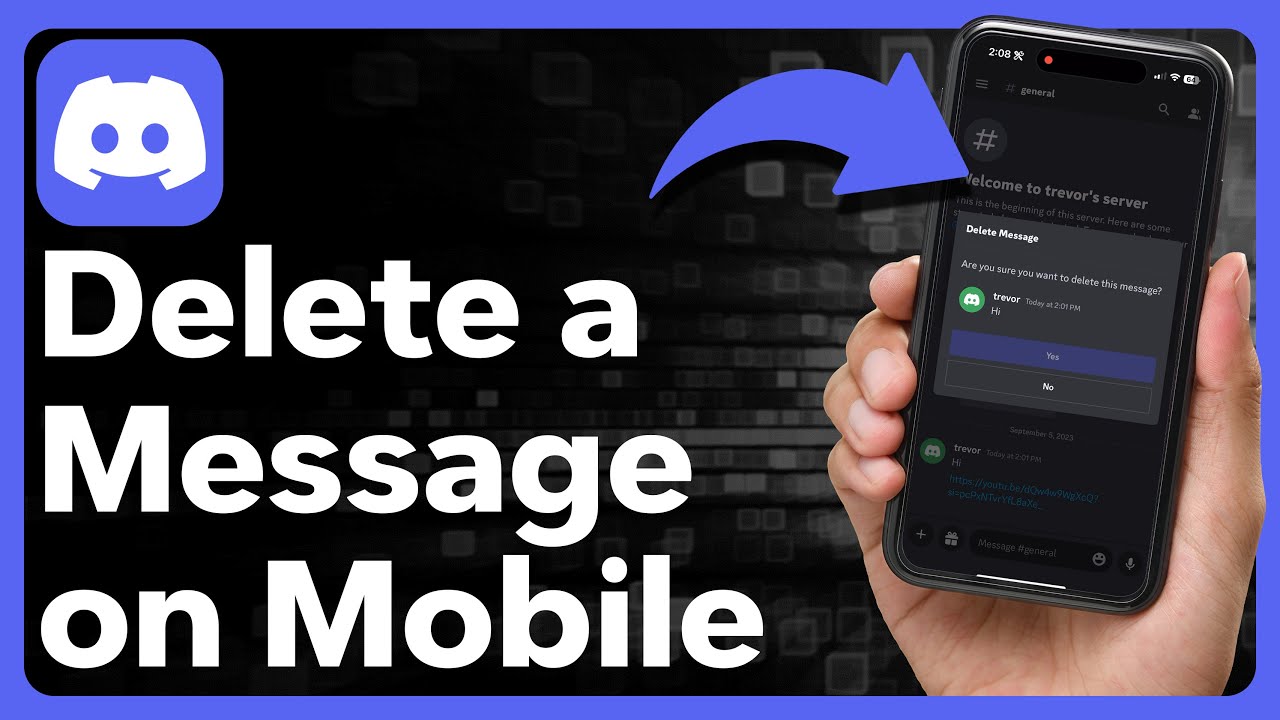 How To Delete A Message On Discord Mobile 