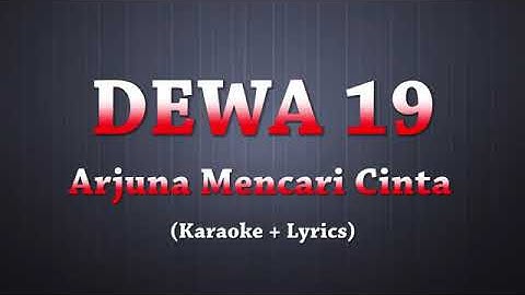 Arjuna Dewa19 karaoke version