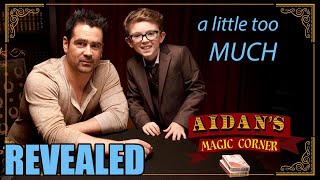 Aidan's Magic Corner - COLIN FARRELL Magic Trick REVEALED!!