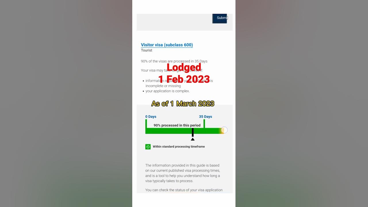 Tourist Visa Australia Processing Time As Of 1 March 2023 Australian tourist-visa-australia-processing-time-as-of-1-march-2023-australian