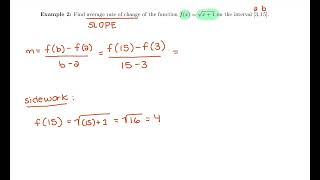 38 Average Rate of Change Ex 2