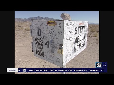Ranch bordering Area 51 for sale - includes famed black mailbox