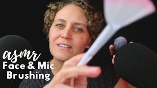 ASMR Face Brushing, Mic Brushing, Mic Blowing screenshot 4