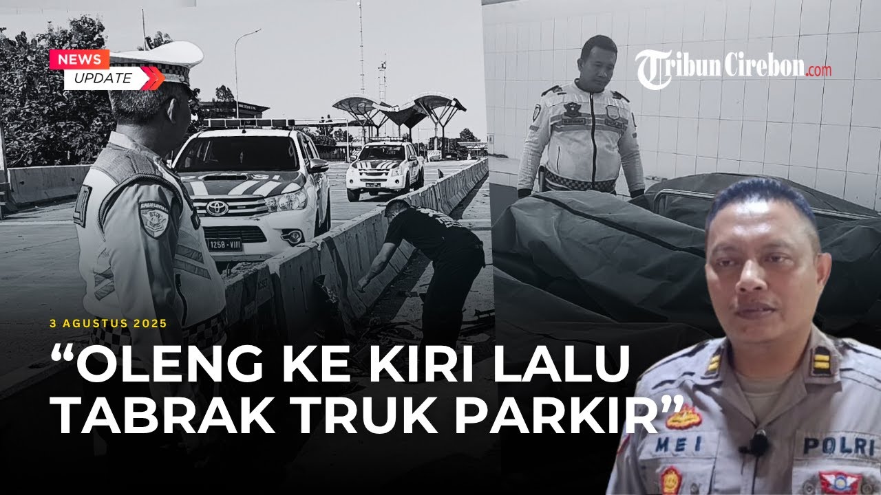 Tragedi Maut di Tol Cipali KM 187 Cirebon, Ertiga Tabrak Bagian Belakang Truk Tronton di Bahu Jalan