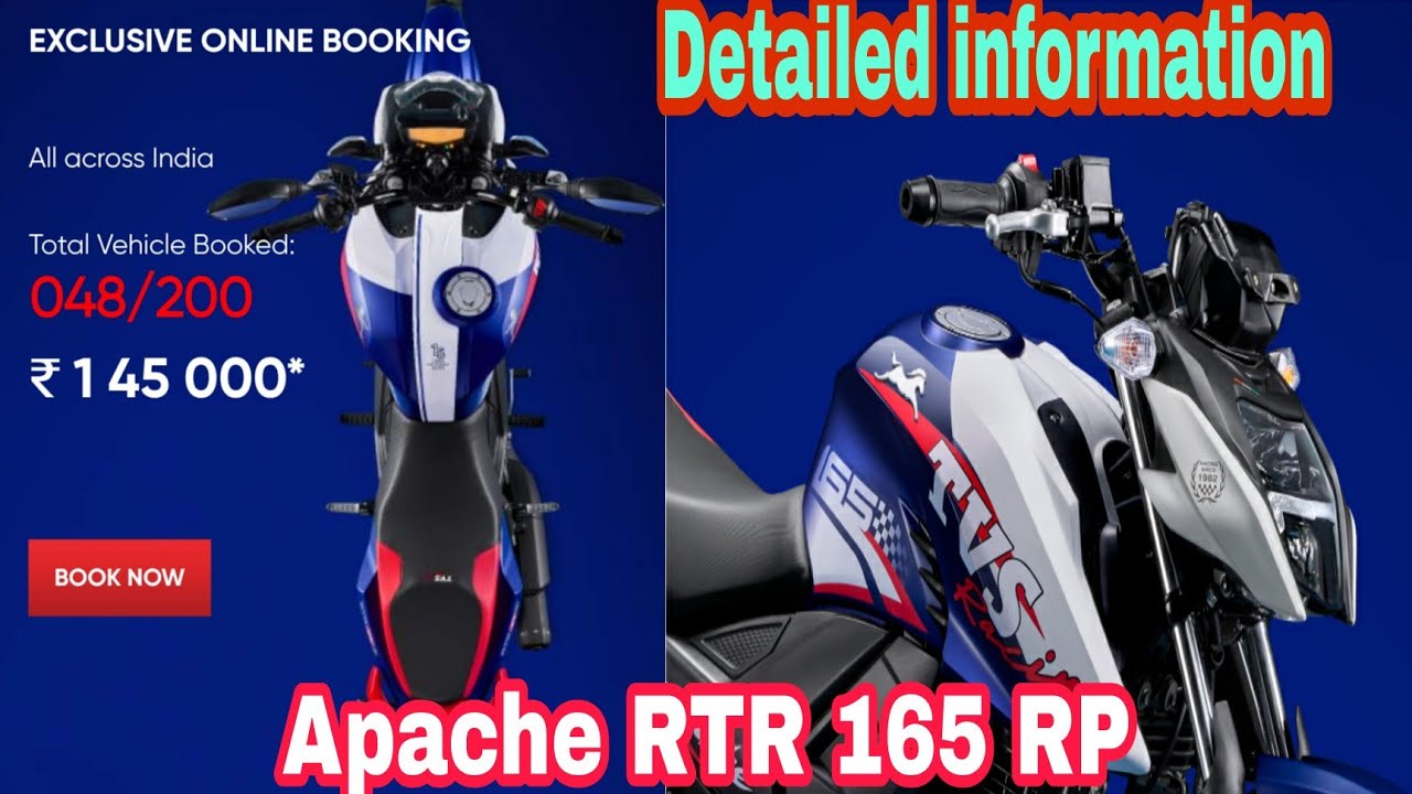 Apache RTR 165 RP/Detailed information /Tamil/தமிழில் - YouTube