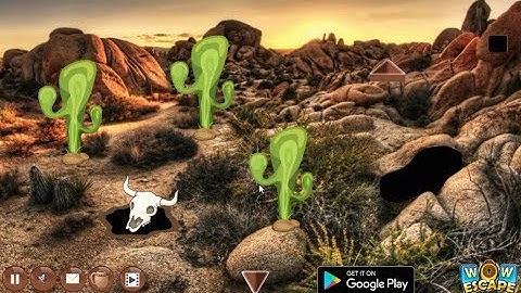 Wow Lost Desert Escape walkthrough Wowescape.