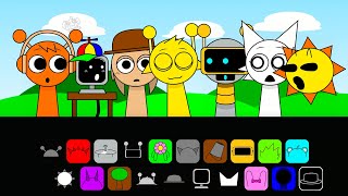 Incredibox Sprunki Sinner Edition - All Reactions For Simon Kisses Tunner