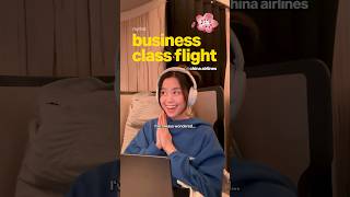 Flying Business Class on China Airlines 🌸 (Celebrity Encounter!)