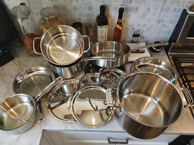 Cuisinart Multiclad Tri-Ply Stainless-Steel 12-Piece Cookware Set