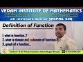 Definition of Function in Hindi