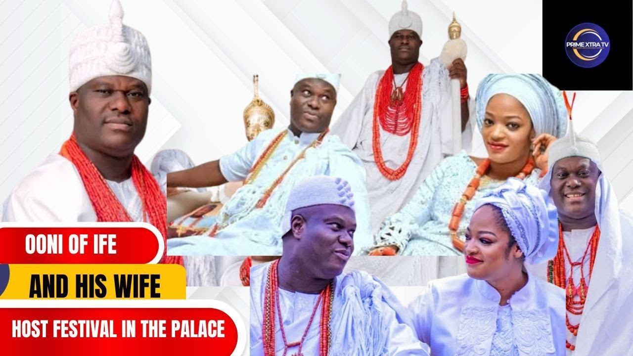 ooni-of-ife-oba-ogunwusi-adeyeye-and-his-wifes-host-festival-in-the