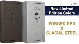 Meet Liberty Safe's New Colors: Forged Red & Glacial Steel | Safe Never Looked So Good