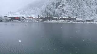 Uzungöl’de Kış Masalı: Kar Yağışı Büyüledi Öl