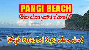 PANTAI PANGI – Surga Tersembunyi di Blitar! Sepi, Alami, & Bikin Betah