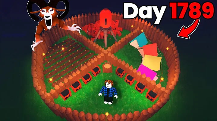 I Built the SAFEST AFK Base in 99 Nights in the Forest!