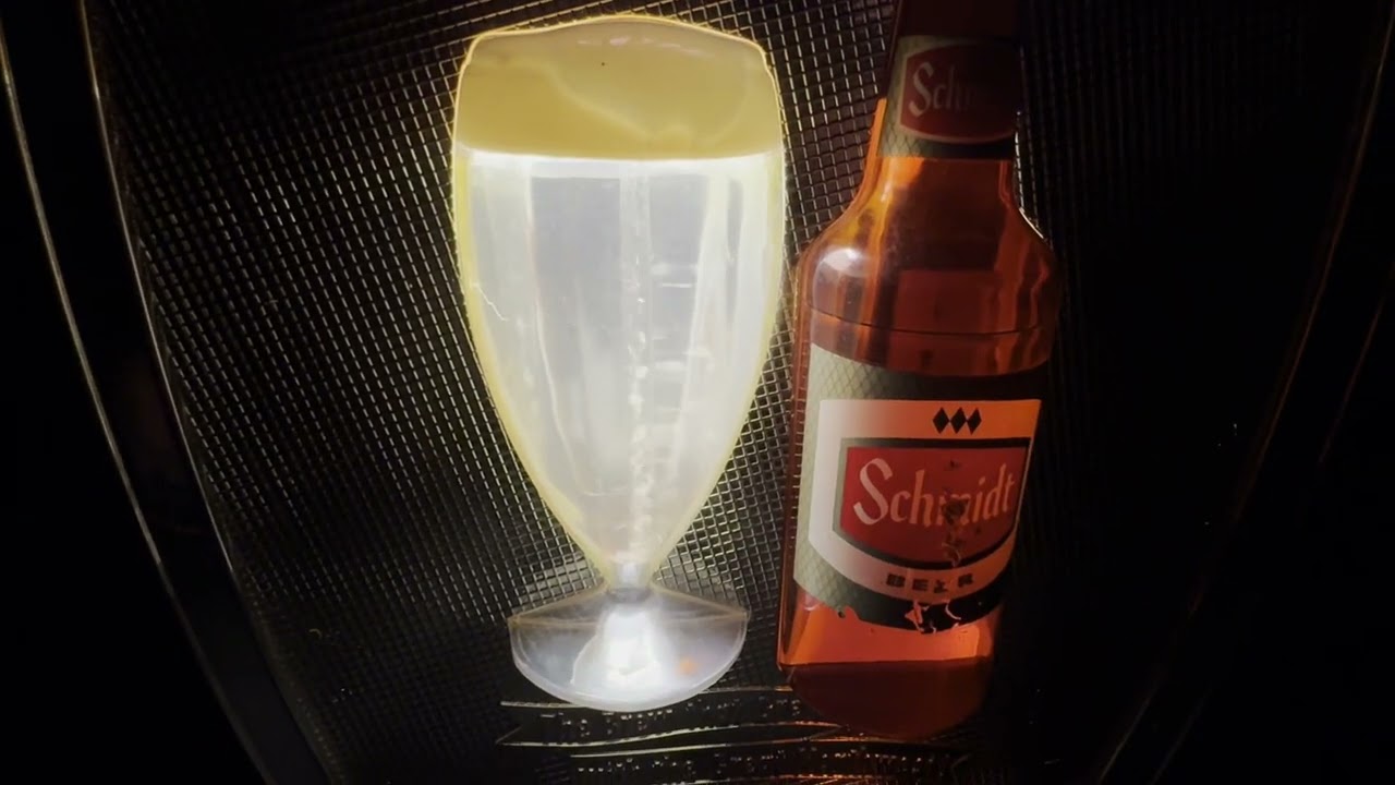 SCHMIDT BUBBLER BEER SIGN