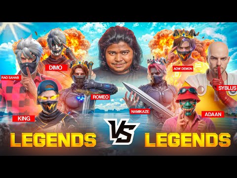 All🐐's in 1Lobby⚡4V4 FIGHT 💥 Ft. RAOSAB, DIMO, ABAAN, NAMIKAZE, DEMON, SYBULUS etc - ITSMIKEYYT