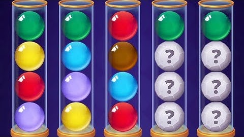 Ball Sort Genius Levels 71-72-73-74-75 Gameplay Walkthrough || Ball Sort Puzzle Answers