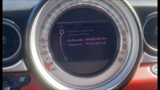 How to update MINI cooper R-series LCI NAV system to the latest wireless software after 2024 screenshot 4